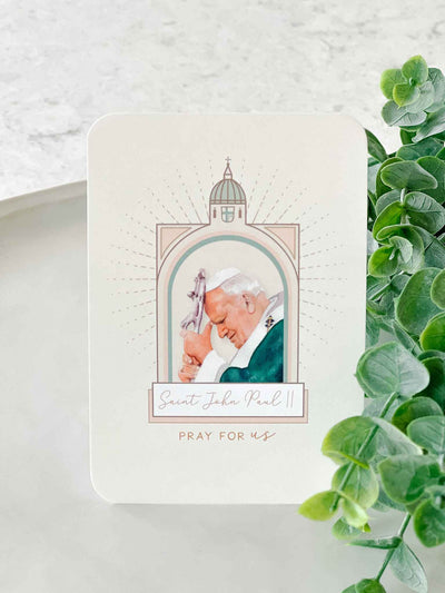 Saint John Paul II - Prayer Card