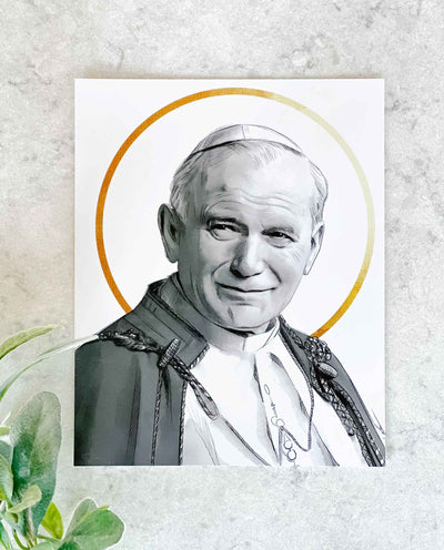 Pope John Paul II - Print