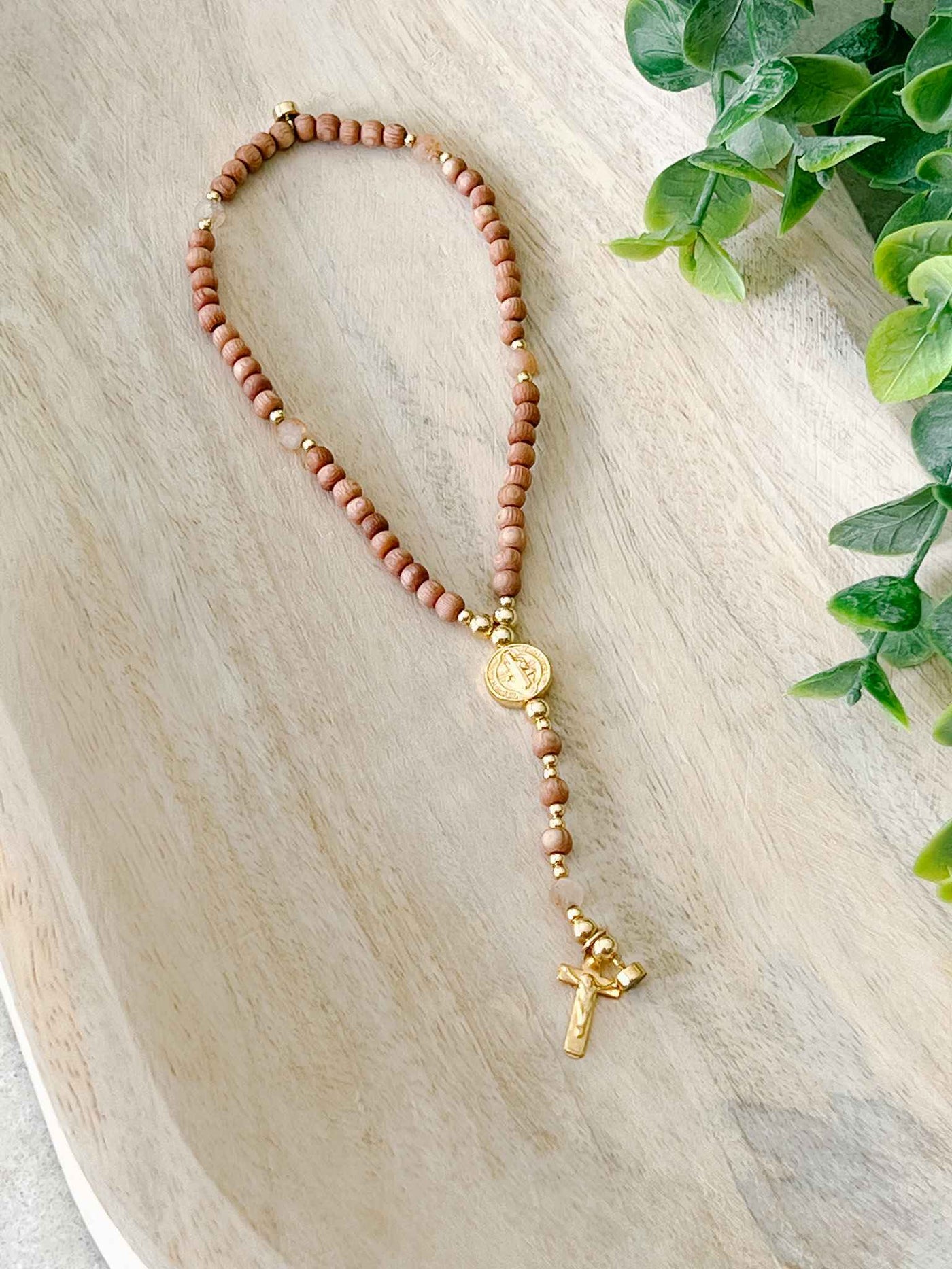 Rosewood - Full Rosary Bracelet