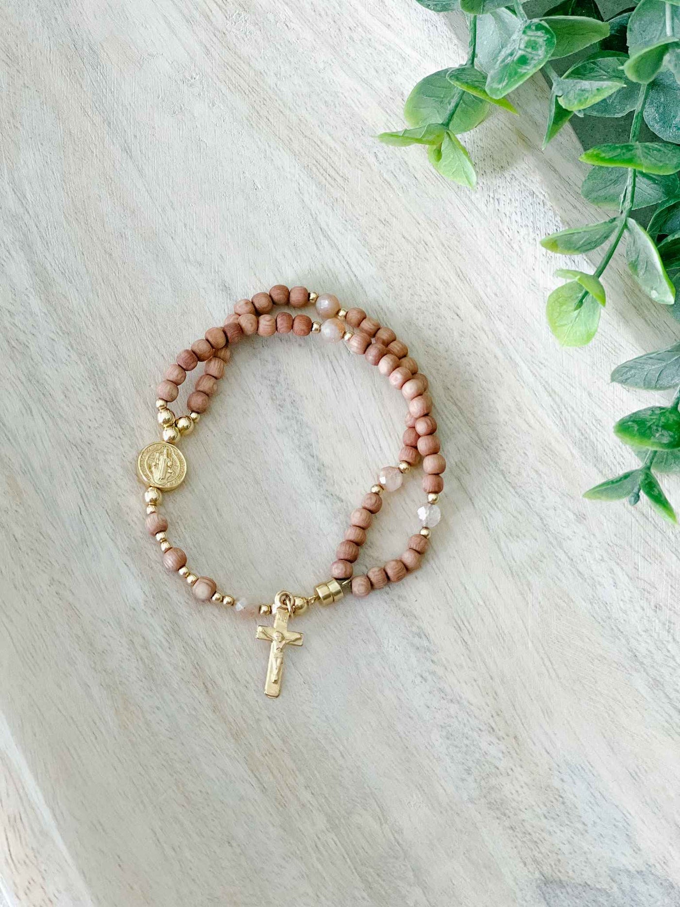 Rosewood - Full Rosary Bracelet