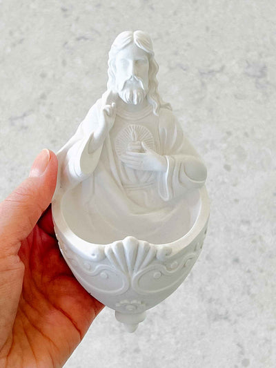 Sacred Heart Holy Water Font