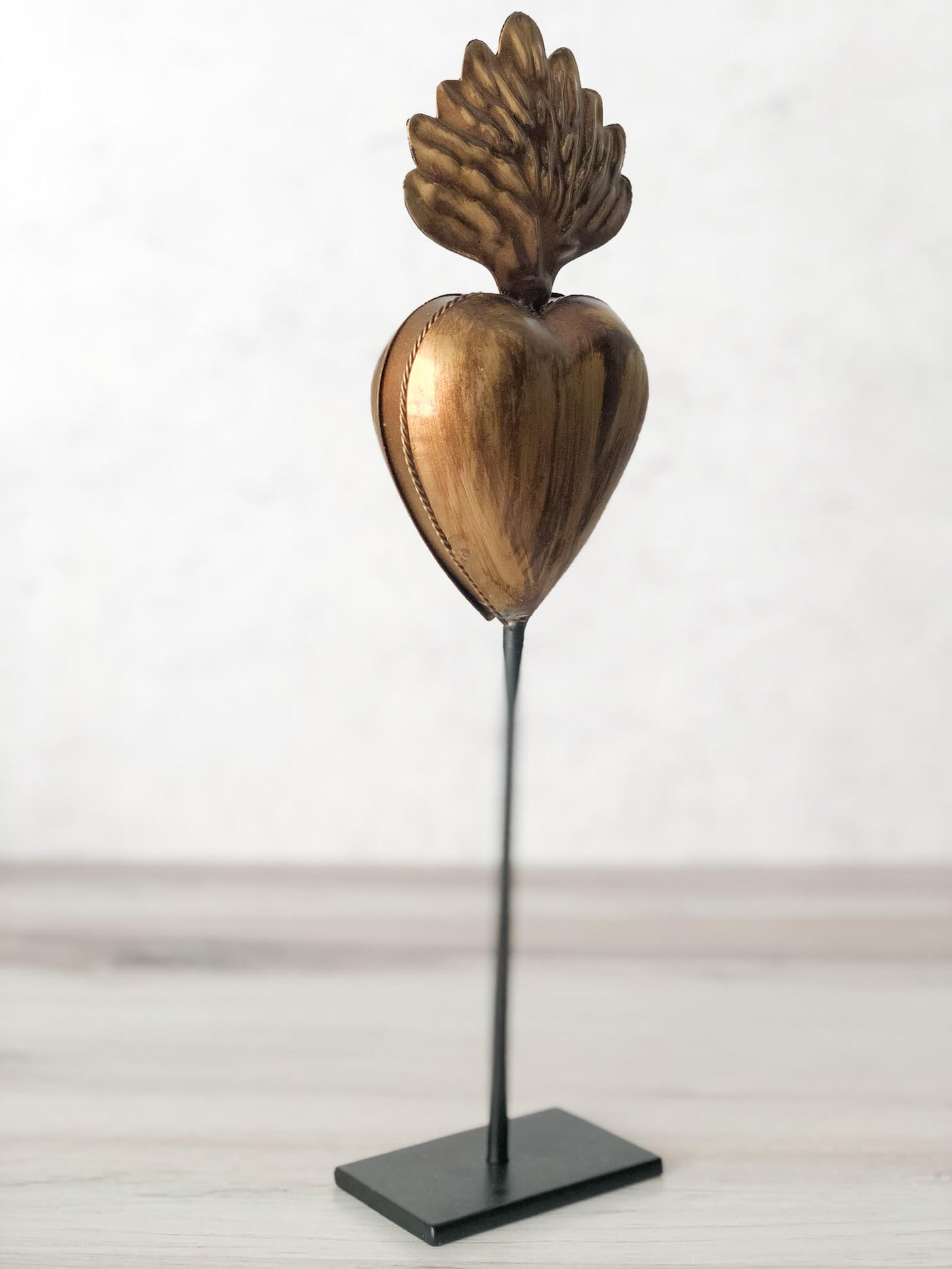 Sacred Heart on a Stand - Dark Base