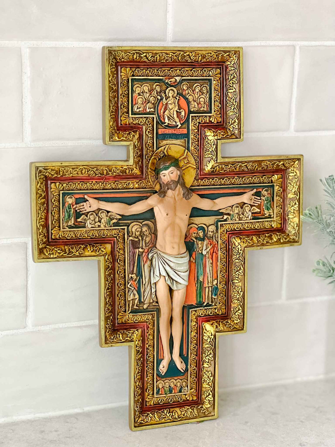 San Damiano Crucifix - Necklace | Catholic Jewelry | House of Joppa