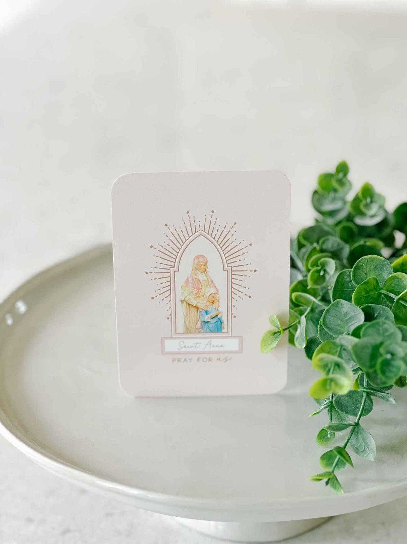 St. Anne - Prayer Card