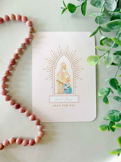 St. Anne - Prayer Card