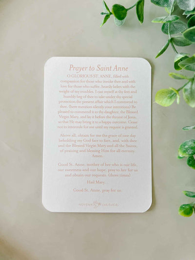 St. Anne - Prayer Card