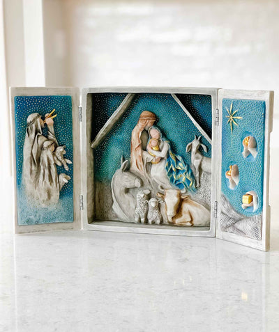 Starry Night - Triptych Nativity