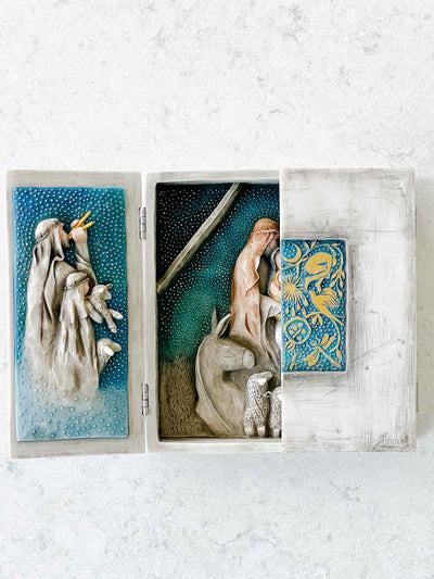 Starry Night - Triptych Nativity