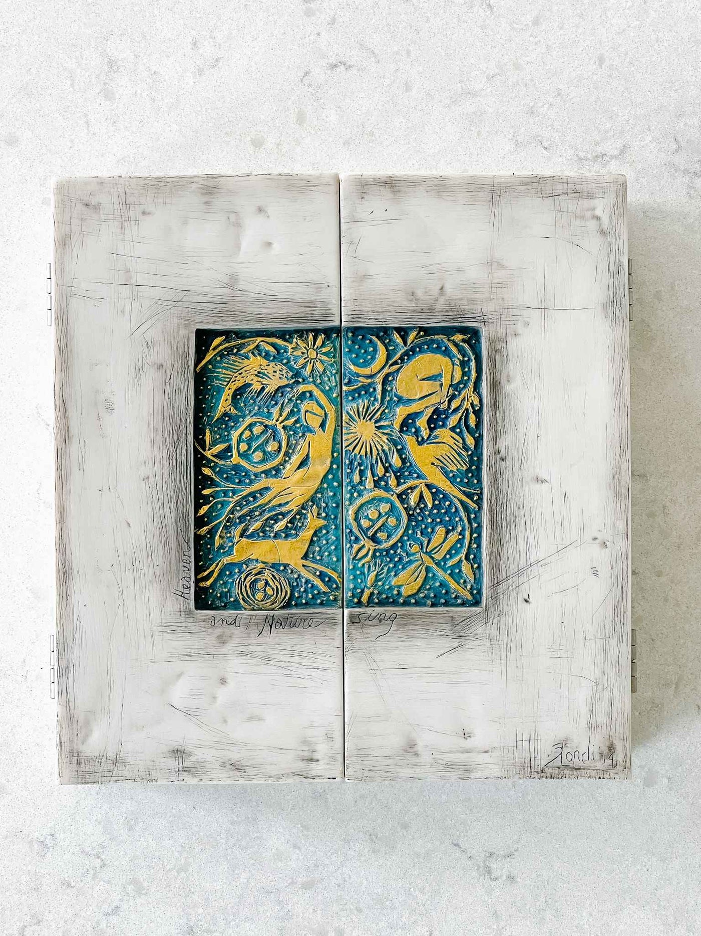 Starry Night - Triptych Nativity
