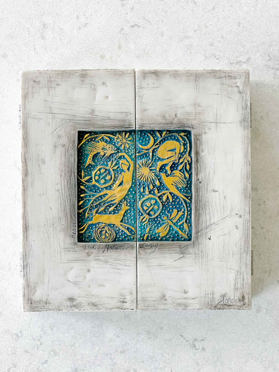 Starry Night - Triptych Nativity