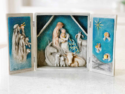 Starry Night - Triptych Nativity