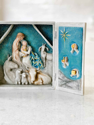 Starry Night - Triptych Nativity