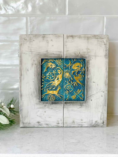 Starry Night - Triptych Nativity
