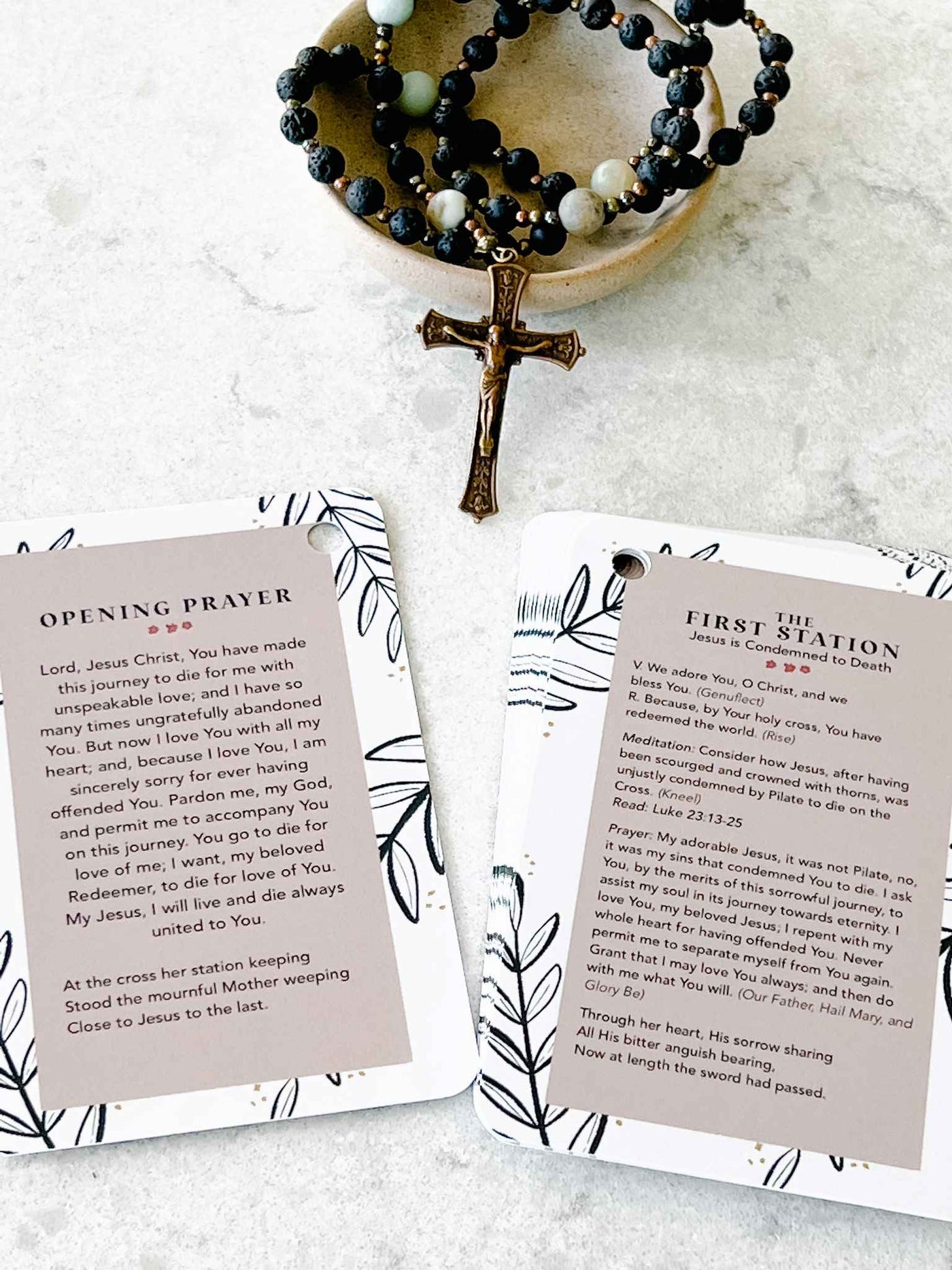Stations of the Cross - Prayer Cards