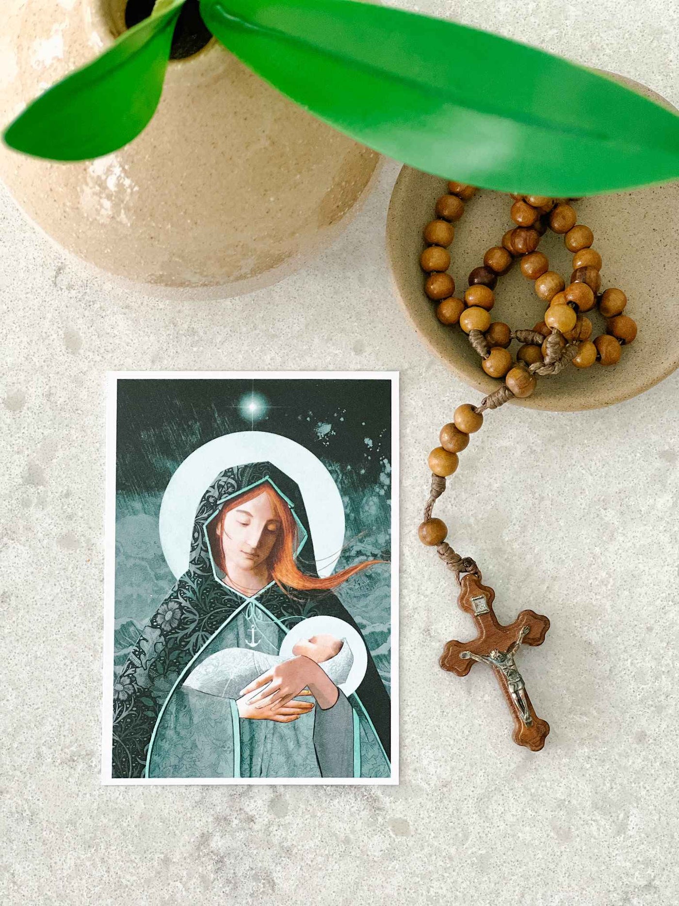 Stella Maris, Our Lady Star of the Sea - Prayer Card