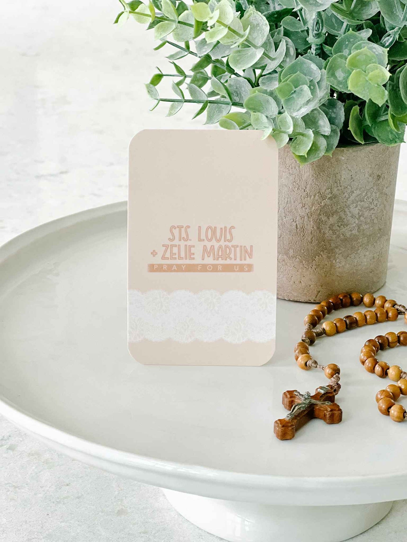 Sts. Louis and Zelie Martin - Prayer Card