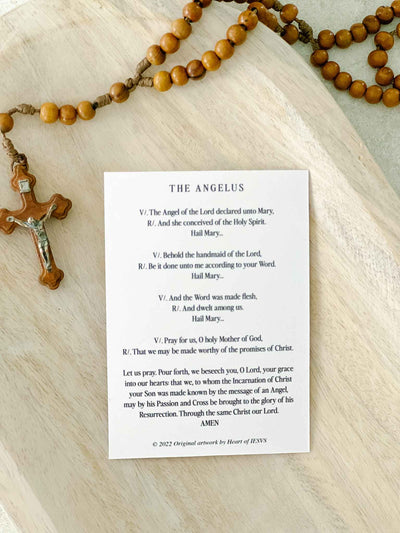 The Annunciation - Prayer Card