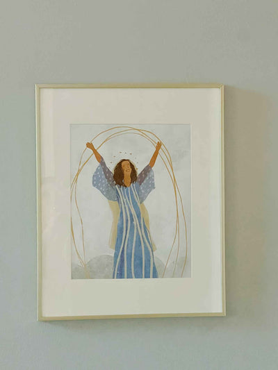 The Assumption of Mary Into Heaven - Print