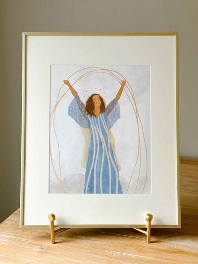 The Assumption of Mary Into Heaven - Print