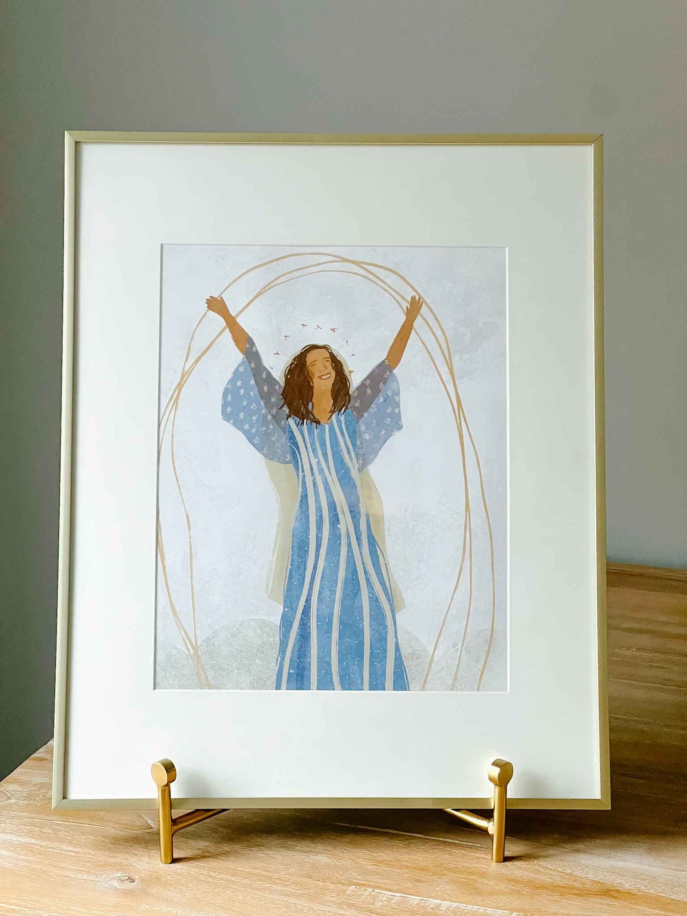 The Assumption of Mary Into Heaven - Print