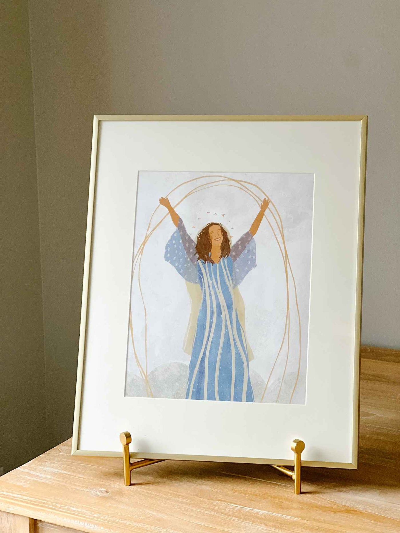 The Assumption of Mary Into Heaven - Print