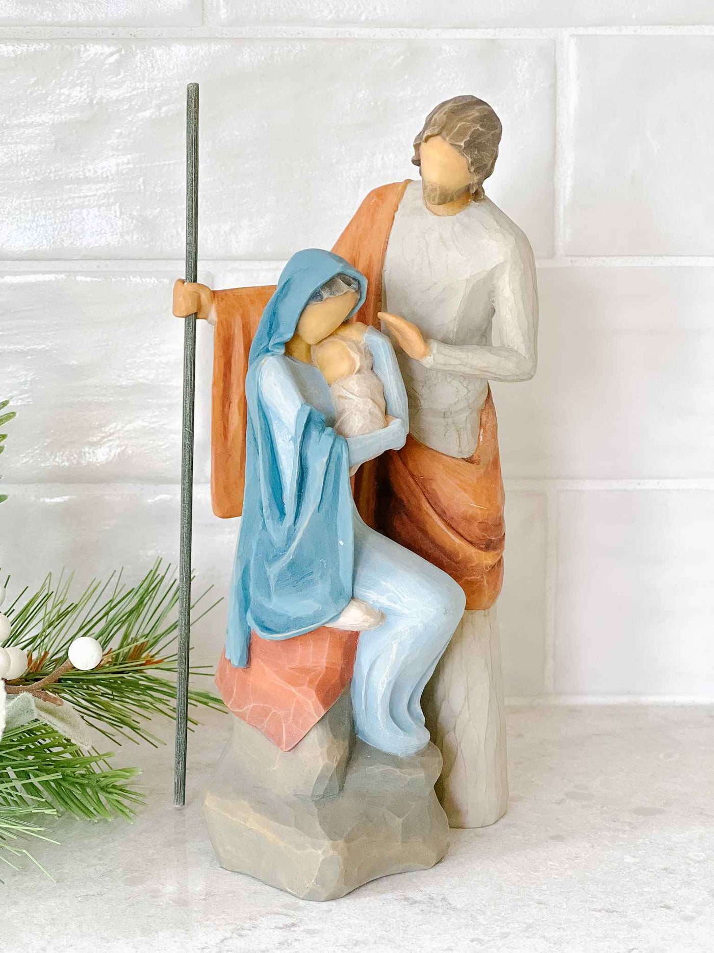 The Holy Family Nativity - Statue