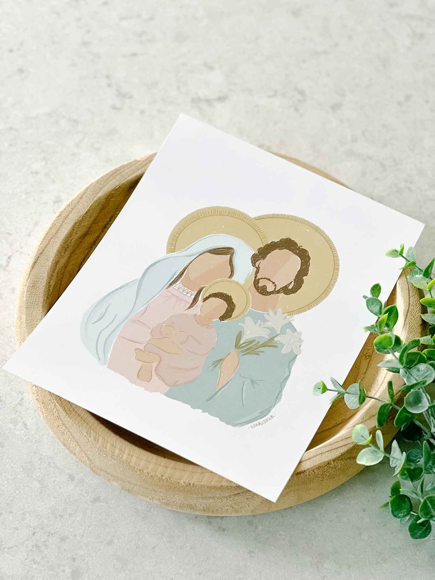 The Holy Family - Print