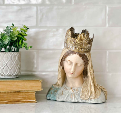 Vintage Virgin Mary Bust