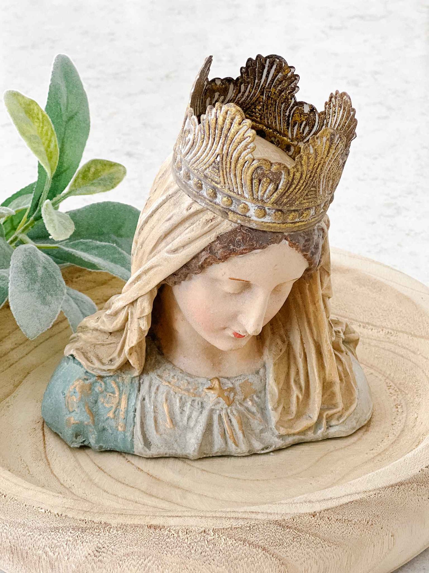 Vintage Virgin Mary Bust