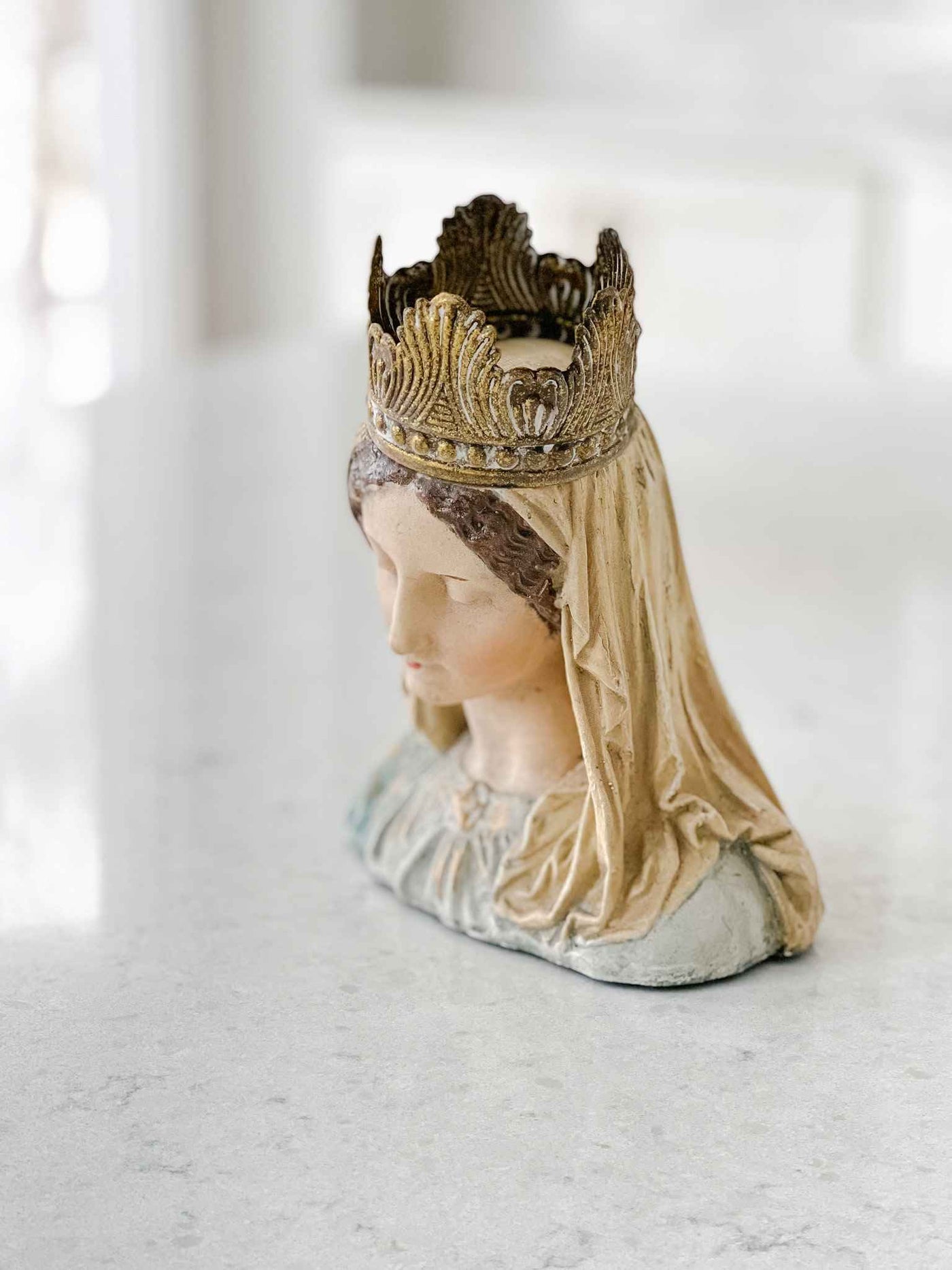 Vintage Virgin Mary Bust