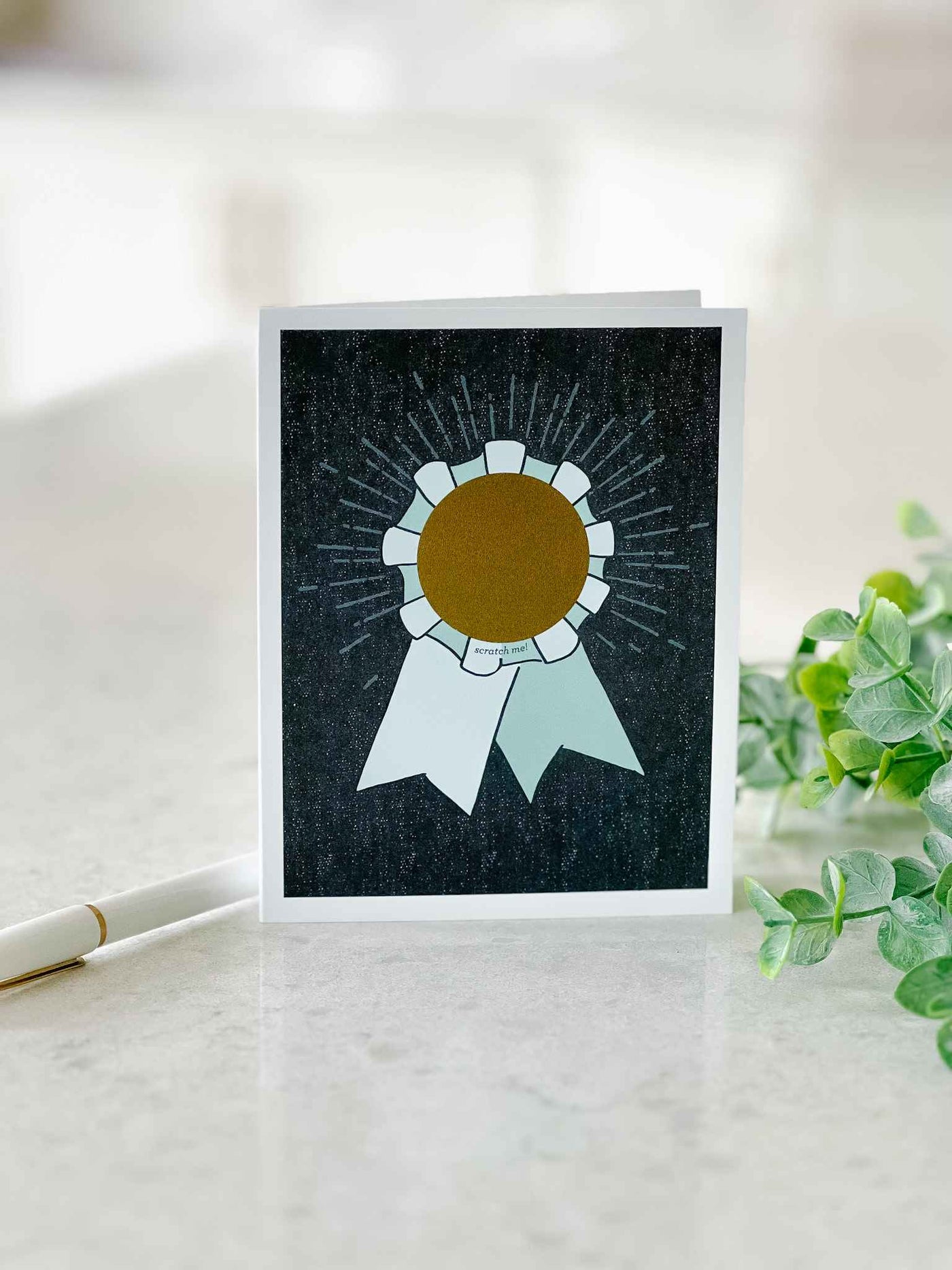 Worlds Best Dad - Scratch off Father's Day Card