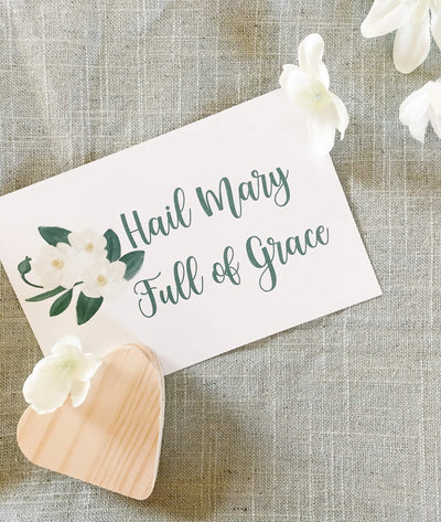 Hail Mary - Printable Paper Goods